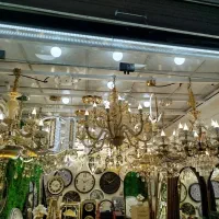 لوستر دنیای نور|لوستر و چراغ آویز|شوشتر, |دیوار