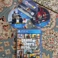 دیسک جی تی ای وی با نقشه و چندتا بازی دیگه