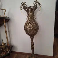 گلدان برنز ارتفاع ۸۸|صنایع دستی و سایر لوازم تزئینی|تهران, اقدسیه|دیوار