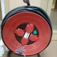 فروش سیم سیار100متری باکابل ۱*2.5 باسیم جمع کن