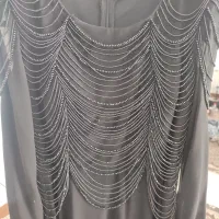 ماکسی مجلسی مشکی سایز 44بزرگ