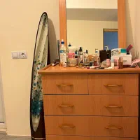 دراور و آینه بالای دراور