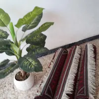 قالیچه دستبافت قدیمی طرح معدن