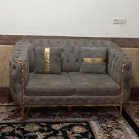 مبل هفت نفره حدود یک سال کار کرده سالم و نو