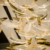 لوستر دوبلکس ویلایی تمام کریستال لابی و پاساژ|لوستر و چراغ آویز|تهران, قلهک|دیوار