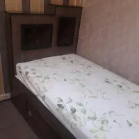 تخت یکنفره ام دی اف محکم در حد نو|تخت و سرویس خواب|تهران, ابوذر|دیوار