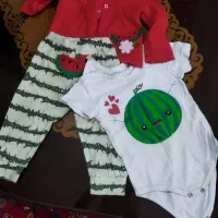 لباس یلدایی کودک 5 الی 9ماهه