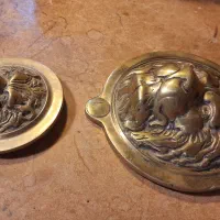 مجسمه شیر برنجی|کلکسیون اشیاء عتیقه|اراک, |دیوار