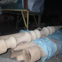 تعداد۱۰عددپایهمبلخراطیشدهوامادهباچوبچنار