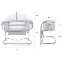 گهواره برقی تخت کنار مادر ماستلا|تخت و سرویس خواب|ساری, |دیوار