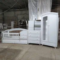 سیسمونی تخت و کمد نوزاد دراور بچه اتاق کودک سرویس