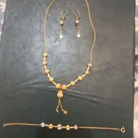 ست گردنبند ،دستبند،گوشواره گوی|جواهرات|شیراز, حومه شیراز|دیوار