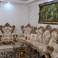 مبل استیل سلطنتی|مبلمان خانگی و میز عسلی|تهران, شهرک دریا|دیوار