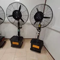 پنکه صنعتی ایستاده مهپاش مه پاش منچسترسیتی۷۵ ۶۵|پنکه و تصفیهکنندهٔ هوا|نسیمشهر, |دیوار