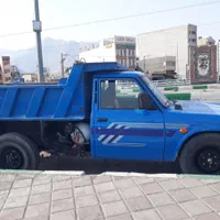 حمل مصالح ساختمانی نخاله ماسه با نیسان کمپرسی