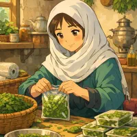 استخدام نیروی خانم جهت خرد کردن و بسته بندی سبزی