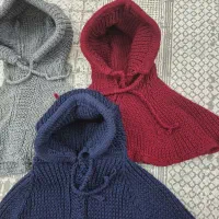 کلاه شنلی ، انواع بافت های دست بافت و ماشینی|کفش و لباس بچه|رشت, کوی مهر|دیوار