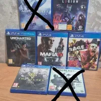 فروش تعدادی بازی ps4