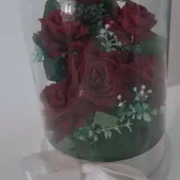 باکس گل شیشه ای