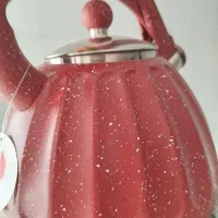 کتری استیل سوتی ۳ لیتری هوکانی با پوشش گرانیتی