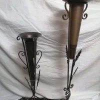 گلدان فرفورژه دو عدد|گل مصنوعی|تهران, تهرانپارس شرقی|دیوار