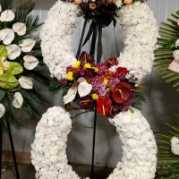 تاج گل طبیعی مصنوعی