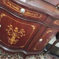 ایینه و کنسول منبت|بوفه، ویترین، کنسول|تهران, جنت‌آباد مرکزی|دیوار