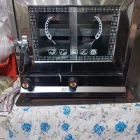 تنور گازی تمام استیل دو شهله