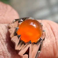 انگشتر عقیق یمنی طبیعی|جواهرات|تهران, سلسبیل شمالی|دیوار