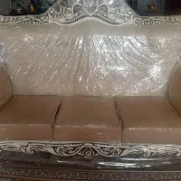 ست کامل  مبل  ۷نفره اینه وشمعدان  بوفه وساعت|مبلمان خانگی و میز عسلی|آبیک, |دیوار