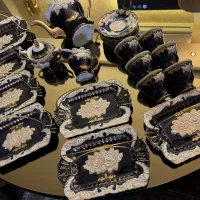 دو تا سرویس چینی کاملا اک با جعبه