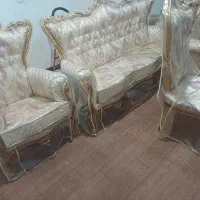 مبل سلطنتی ۹نفره چوب گردو