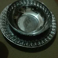 قاب و قدح برنجی قدیمی عتیغه