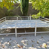 تخت راحتی ۳ تیکه آهنی مورد استفاده باغ و منزل