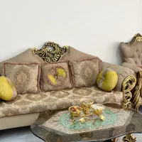 مبلمان و میز نهار خوری شیشه ای