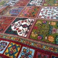 قالیچه دستبافت نو|فرش|لردگان, |دیوار