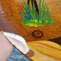 تابلو نقاشی قدیمی|تابلو، نقاشی، عکس|قرچک, شهرک طلائیه|دیوار