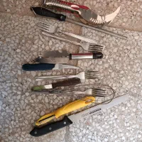 قاشق و چنگال|ظروف سرو و پذیرایی|شاهین‌شهر, خانه کارگر|دیوار