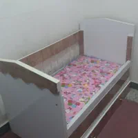 تخت خواب بچگانه دو منظوره|تخت و صندلی بچه|دزفول, |دیوار