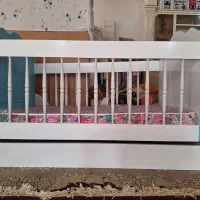 تخت کودک دو حالته همراه خوش خواب