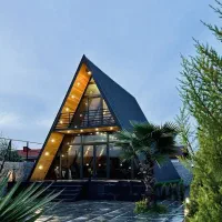 کلبه سویسی با مدارک رسمی شهرک جنگلی با ویو ابدی