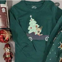 ست بلوزشلوارکریسمسی بچگانه|کفش و لباس بچه|تهران, پاسداران|دیوار