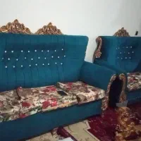 مبل 7نفره با سه عسلی فقط 2ملیون800