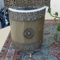 ست سطل و جا دستمال کاغذی نو