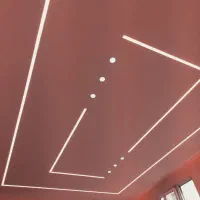 لاین نوری و نور پردازی برق ساختمان|لامپ و چراغ|همدان, |دیوار