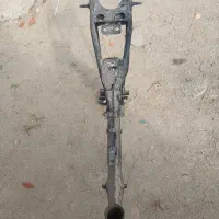 موتورسیکلت جمع شده و شاسی موتورسیکلت|موتورسیکلت|خاروانا, |دیوار