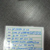 hp ZBOOK 15 G3|رایانه همراه|فردیس, شهرک ۱۱۰|دیوار
