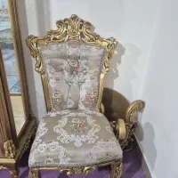 مبل سلطنتی ۹نفره چوب راش|مبلمان خانگی و میز عسلی|کرج, شهرک سهرابیه|دیوار