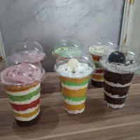 انواع جار کیک دسر ژله تیرامیسو دونات کیک خیس