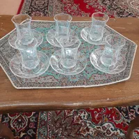 استکان نعلبکی ترکیه|ظروف سرو و پذیرایی|اصفهان, خلجا|دیوار